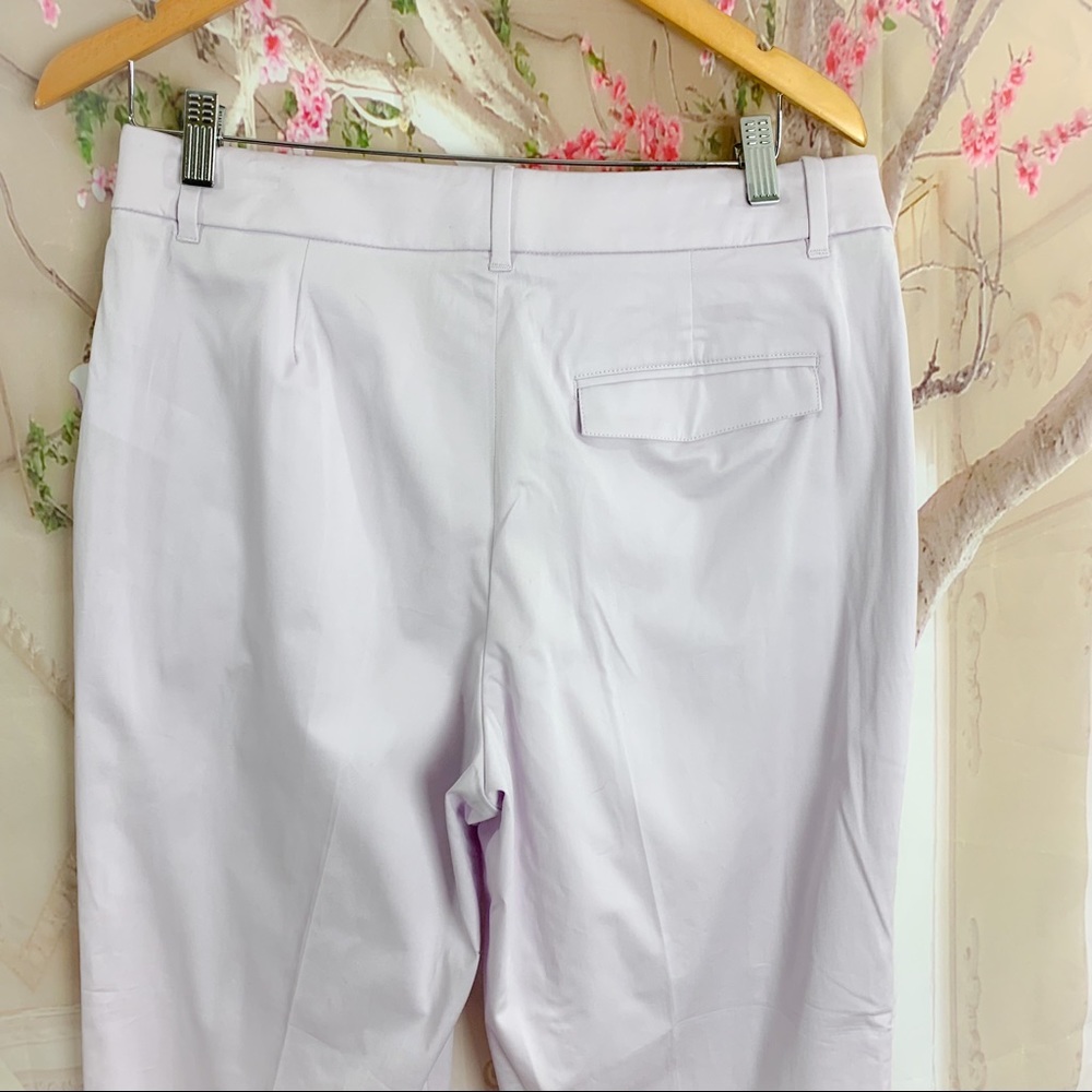 NEW J Crew Lavender Point Cotton Dress Pants - Picture 7 of 10